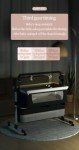 Convertible Baby Bedside Cot with Bluetooth Music功能