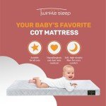 Hypoallergenic Baby Cot Mattress - Eco-Friendly 120x60 cm