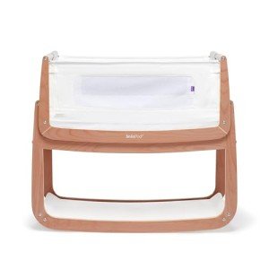 SnuzPod 4 Bedside Crib - Rocking Portable Baby Cot