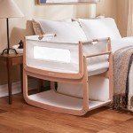 SnuzPod 4 Bedside Crib - Rocking Portable Baby Cot