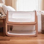 SnuzPod 4 Bedside Crib - Rocking Portable Baby Cot