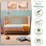 Atmungsaktive, dicke Matratze für Babybett