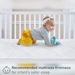 Brillars Quilted Travel Cot Mattress - UK Made