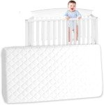 Brillars Quilted Travel Cot Mattress - UK Made