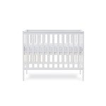 Obaby White Space Saver Cot, Bantam