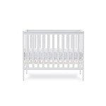 Obaby White Space Saver Cot, Bantam
