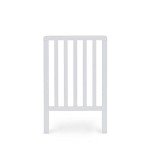 Obaby White Space Saver Cot, Bantam