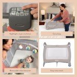 Graco Contour Electra Travel Cot with Bassinet