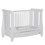 Tutti Bambini Katie Sleigh Cot Bed with Drawer