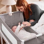 SnuzPod 4 Bedside Crib - Lightweight Portable Cot