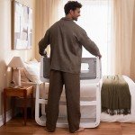 SnuzPod 4 Bedside Crib - Lightweight Portable Cot