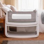 SnuzPod 4 Bedside Crib - Lightweight Portable Cot