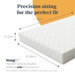 Eco-Friendly Reversible Cot Bed Mattress 120x60cm