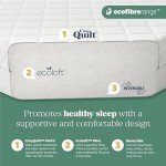 Eco-Friendly Reversible Cot Bed Mattress 120x60cm