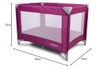 Red Kite Baby Sleeptight Lightweight Padded Travel cot