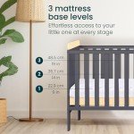 Tutti Bambini Rio 2-in-1 Cot Bed - Oak/Slate Grey