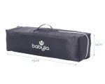 Babylo Deluxe Drop Side Co-Sleeper Bedside Travel Cot