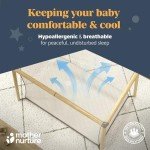 Eco-Friendly Travel Cot Mattress by Mother Nurture