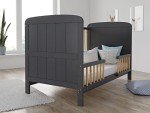 Maddox Adjustable Cot Bed with Wooden Barriers