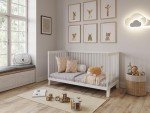 Alexander 4-in-1 Baby Cot Bed (White)
