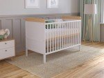Levi 120x60cm Baby Cot Bed with Mattress
