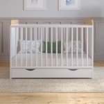 Levi Baby Cot Bed with Mattress & Large Drawer