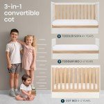Tutti Bambini Riley 3-in-1 Baby Cot Bed
