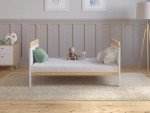 Levi 120x60cm Baby Cot Bed with Mattress
