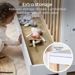 Tutti Bambini Riley 3-in-1 Baby Cot Bed