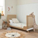 Tutti Bambini Hygge 3-in-1 Cot Bed - Light Oak