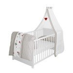 Adjustable Baby Bed Set with Canopy & Linen