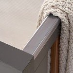Tutti Bambini Como 3-In-1 Cot Bed - Slate Grey/Rosewood