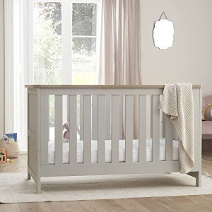 Tutti Bambini Verona Convertible Cot Bed in Dove Grey