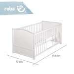 Adjustable Baby Bed Set with Canopy & Linen