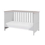 Tutti Bambini Verona Convertible Cot Bed in Dove Grey
