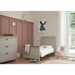 Tutti Bambini Verona Convertible Cot Bed in Dove Grey