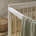 CuddleCo Nola Wooden Baby Cot Bed & Toddler Bed