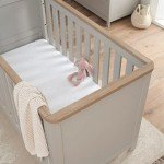 Tutti Bambini Verona Convertible Cot Bed in Dove Grey