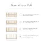 CuddleCo Nola Wooden Baby Cot Bed & Toddler Bed