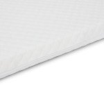 Luxury Baby Cot with Free Mattress - White