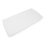 Luxury Baby Cot with Free Mattress - White