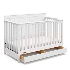 Graco Hadley 4-in-1 Convertible Crib, White
