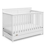 Graco Hadley 4-in-1 Convertible Crib, White