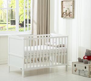 Wooden Baby Cot Toddler Bed Premier Aloe Vera