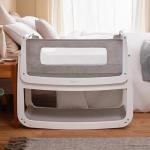 SnuzPod 4 Bedside Crib - Lightweight Portable Cot