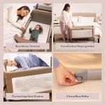 Graco Sweet2Sleep Bedside Bassinet with Height Adjustments