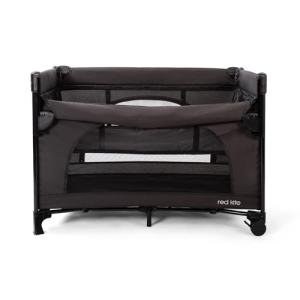 Soft Grey Red Kite Dreamer Bedside Crib