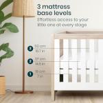 Tutti Bambini Modena 3-in-1 Baby Cot Bed
