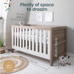 Tutti Bambini Modena 3-in-1 Baby Cot Bed