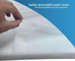 Breathable Foam Mattress with Waterproof Cover 140x70